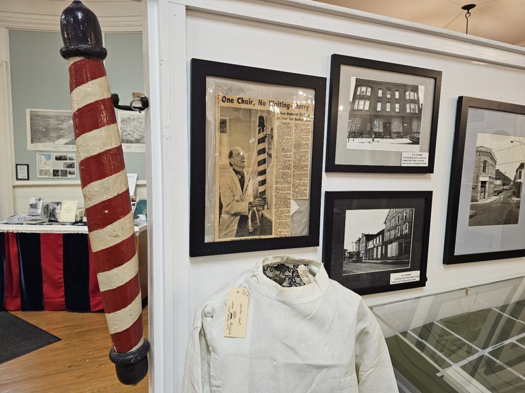 Pete the Barber exhibit