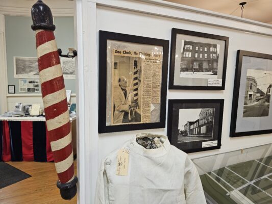 Pete the Barber exhibit